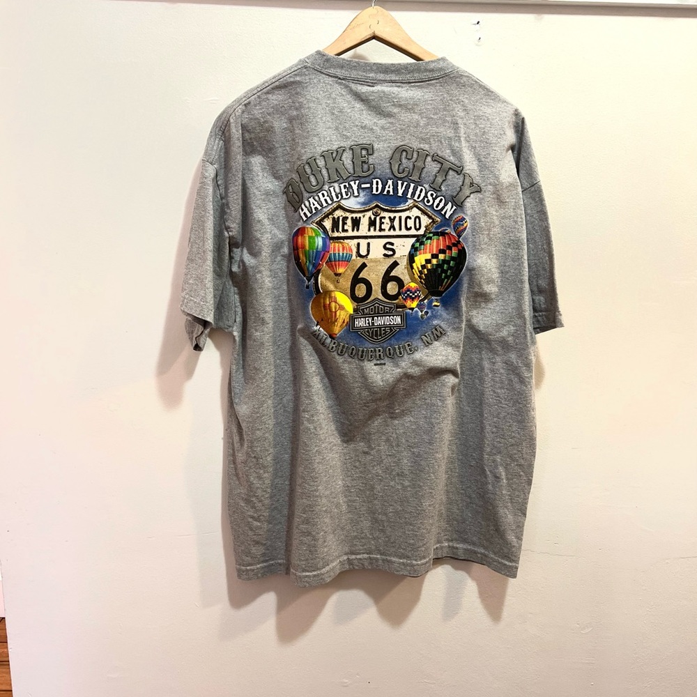 Harley Davidson t shirt New Mexico 2xl duke city gray - Picture 1 of 7